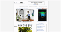 Desktop Screenshot of halloweenlol.com